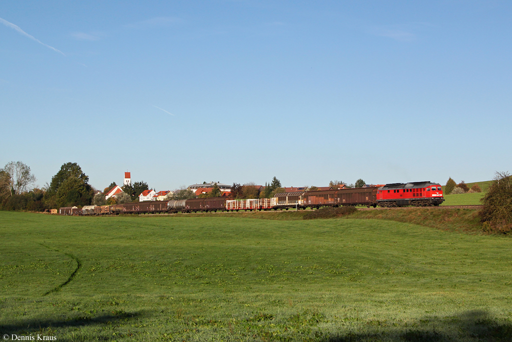 233 373 mit EZ 45191 am 09.10.2014 bei Wohmbrechts.