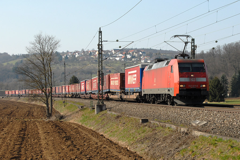 24.03.2018 Streckenabschnitt Uhingen 152 017-0