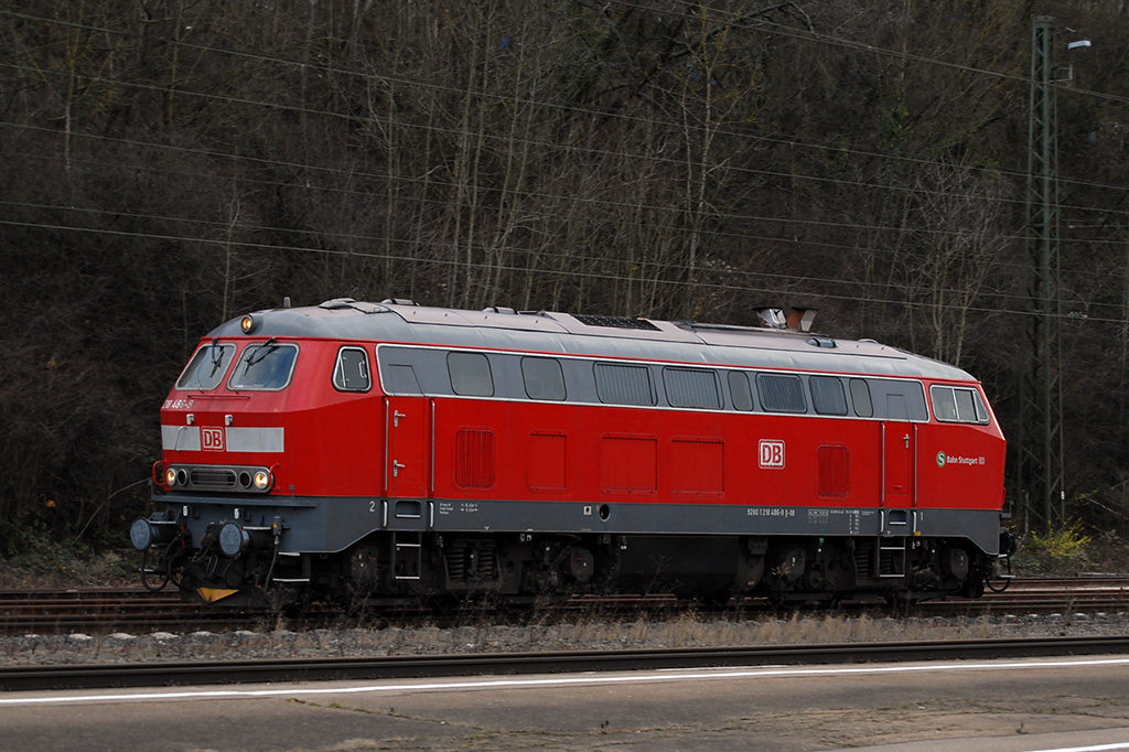 24.12.2017 Geislingen Bahnhof 218 486-9