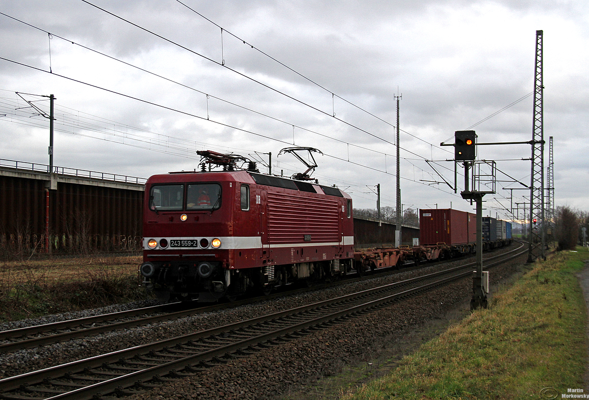 243 559 bei Porz Wahn am 07.01.2019