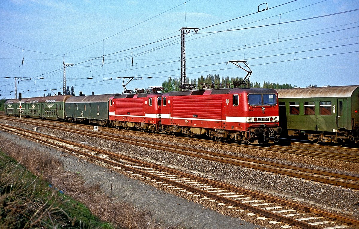 243 856 + 558  Großkorbetha  08.05.91