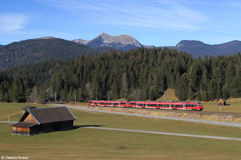 2442 202 + 211 am 05.12.2014 bei Klais.