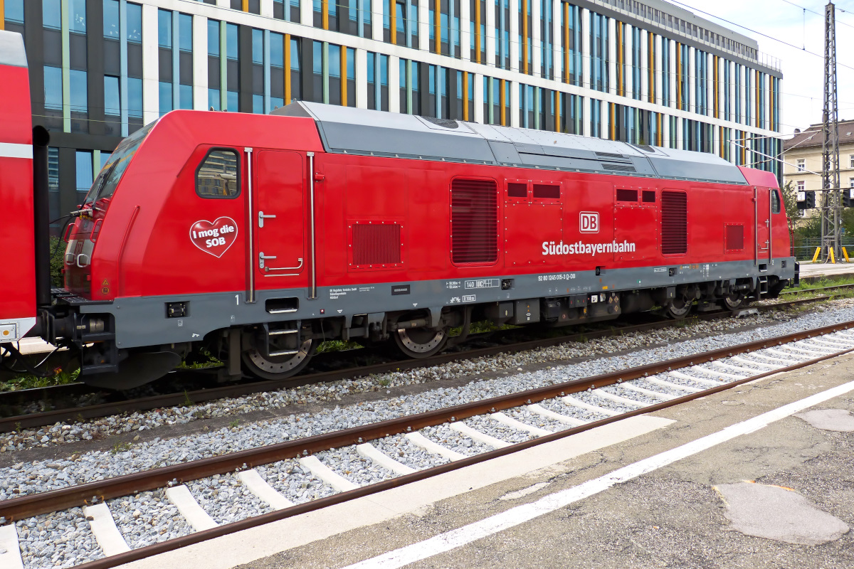 245 015-3 München Hbf 04.09.2016