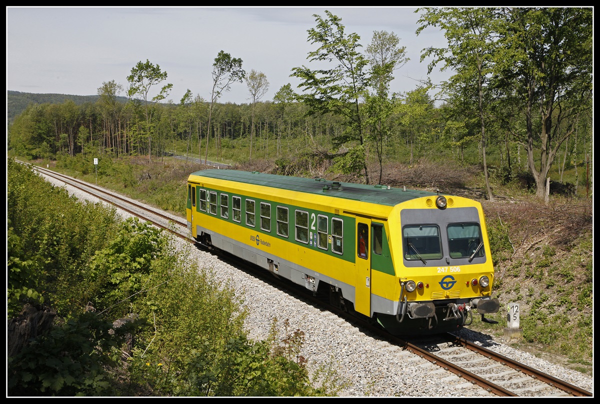 247 506 bei Wiesen - Sigleß am 8.05.2019.
