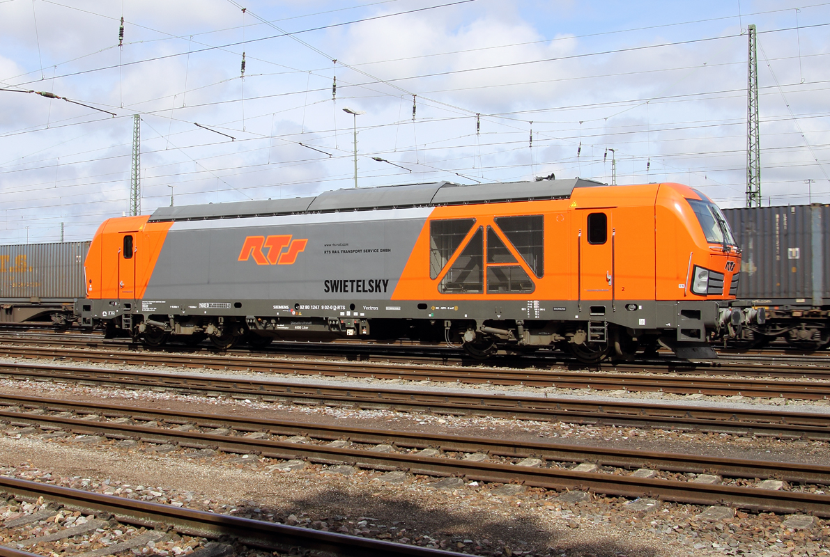 247 902-0 D-RTS / Rail Transport Service GmbH /Güterbahnhof Karlsruhe / 08.08.2019