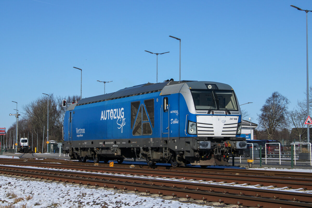 247 908  Debbie  rangiert am 14.02.2026 in Niebüll