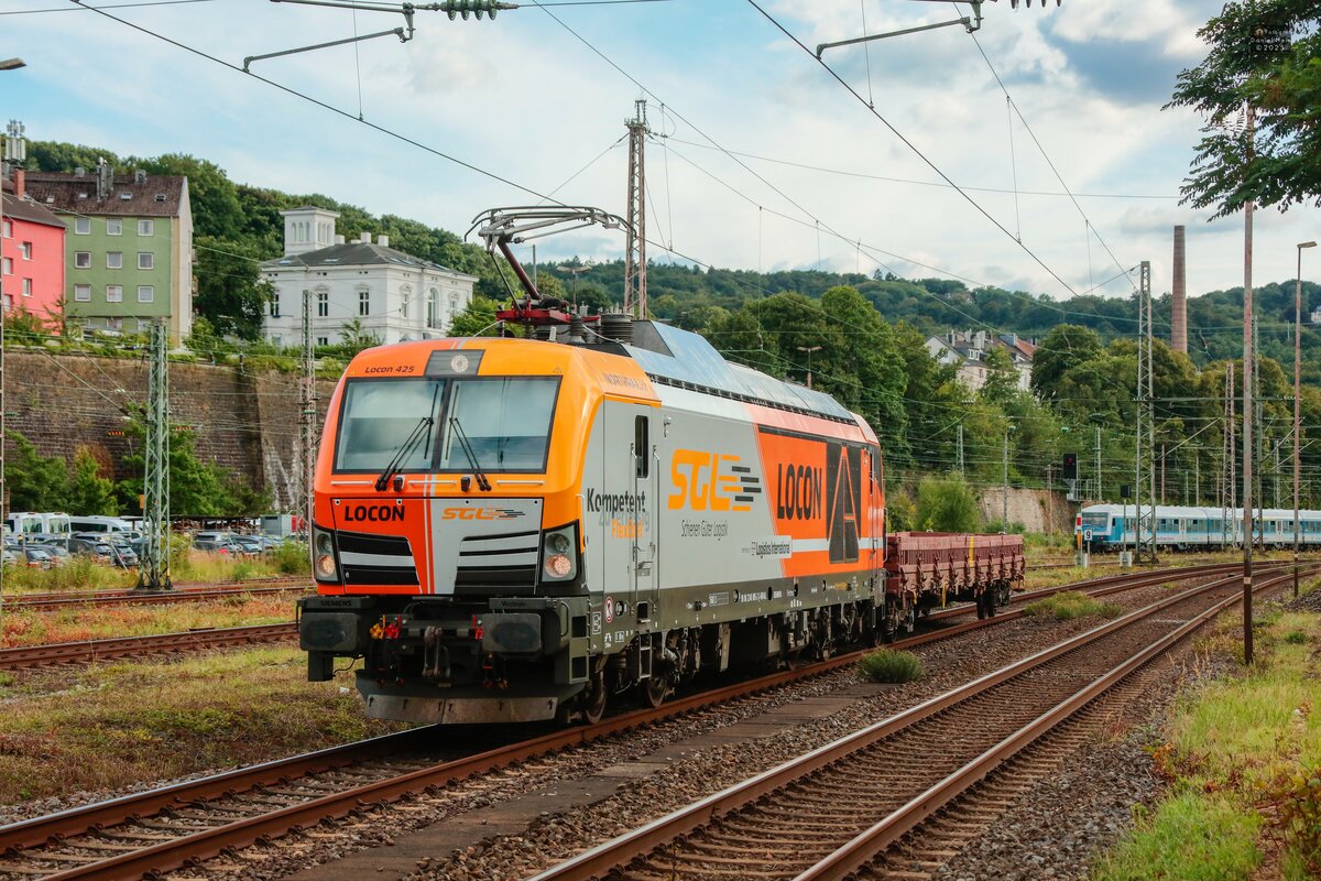 248 085-3 SGL/LOCON 425 in Wuppertal, Juli 2025.