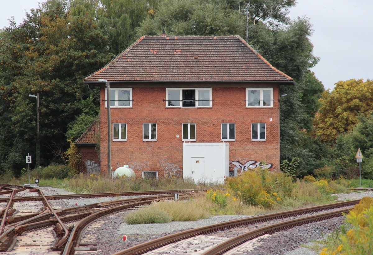 24.9.2013 Stellwerk in Pritzwalk