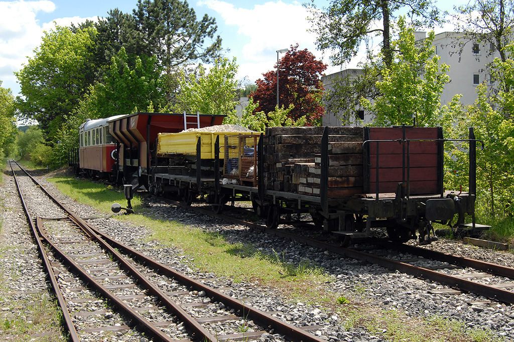 25.05.2017 Amstetten, Wagen und Lokpark der Ulmer Eisenbahnfreunde