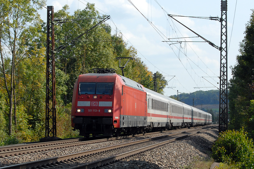25.09.2017 Streckenabschnitt Uhingen 101 113-9