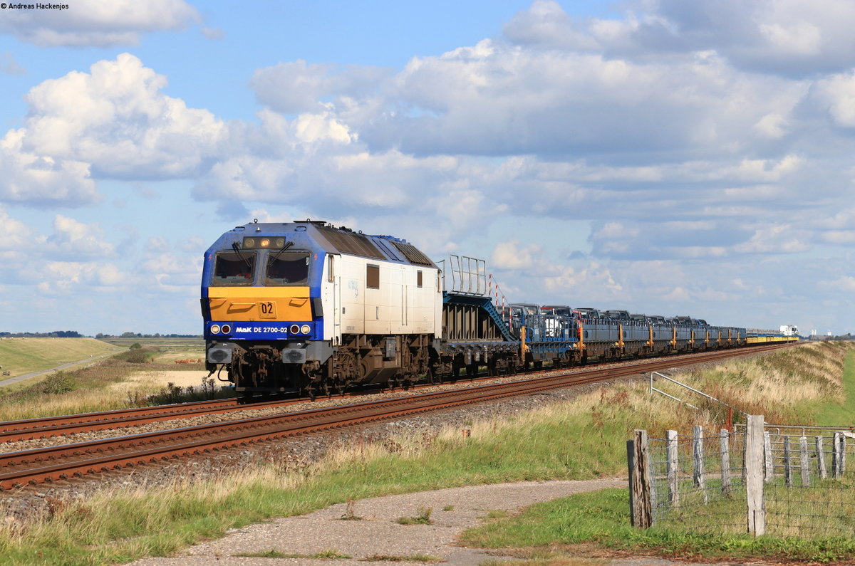 251 002-2 mit dem AZS28918 (Niebüll-Westerland(Sylt)) am Hindenburgdamm 2.9.20