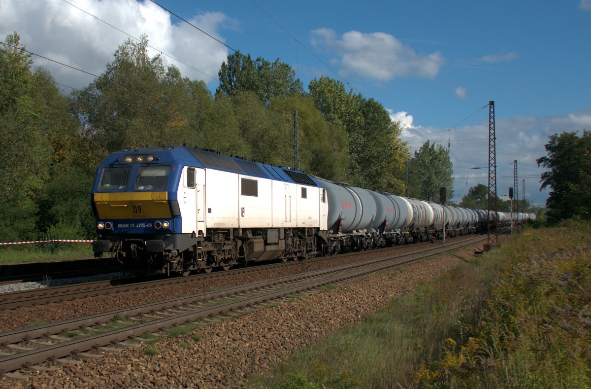 251 009 am 29.09.15 in Leipzig-Thekla