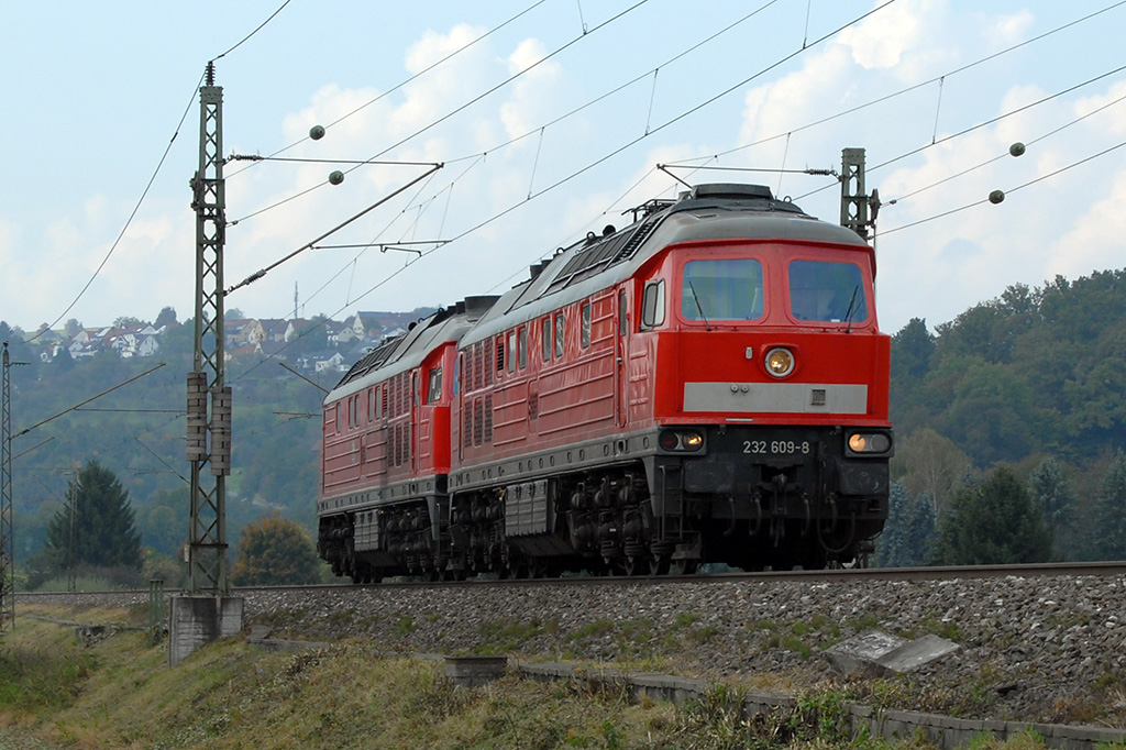 26.09.2017 Streckenabschnitt Uhingen 232 609-8