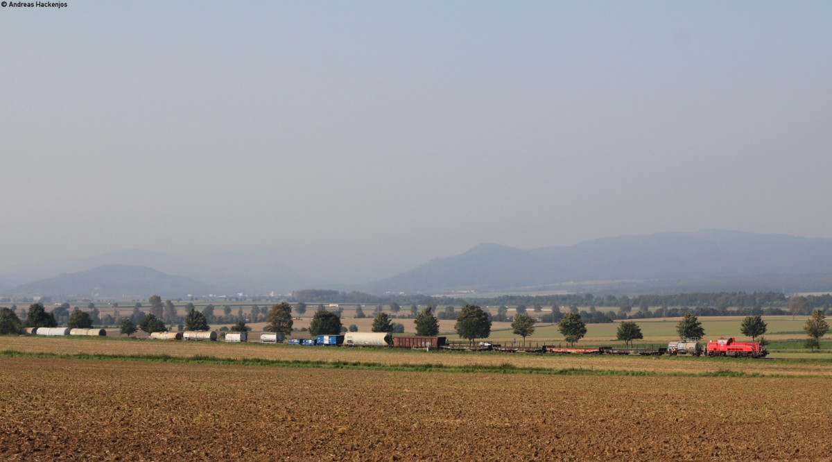 261 023-6 mit einem EK bei Heißum 4.9.14