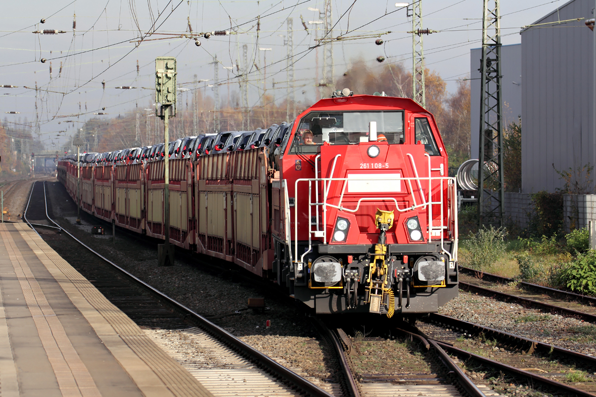 261 108-5 in Recklinghausen-Süd 22.11.2014