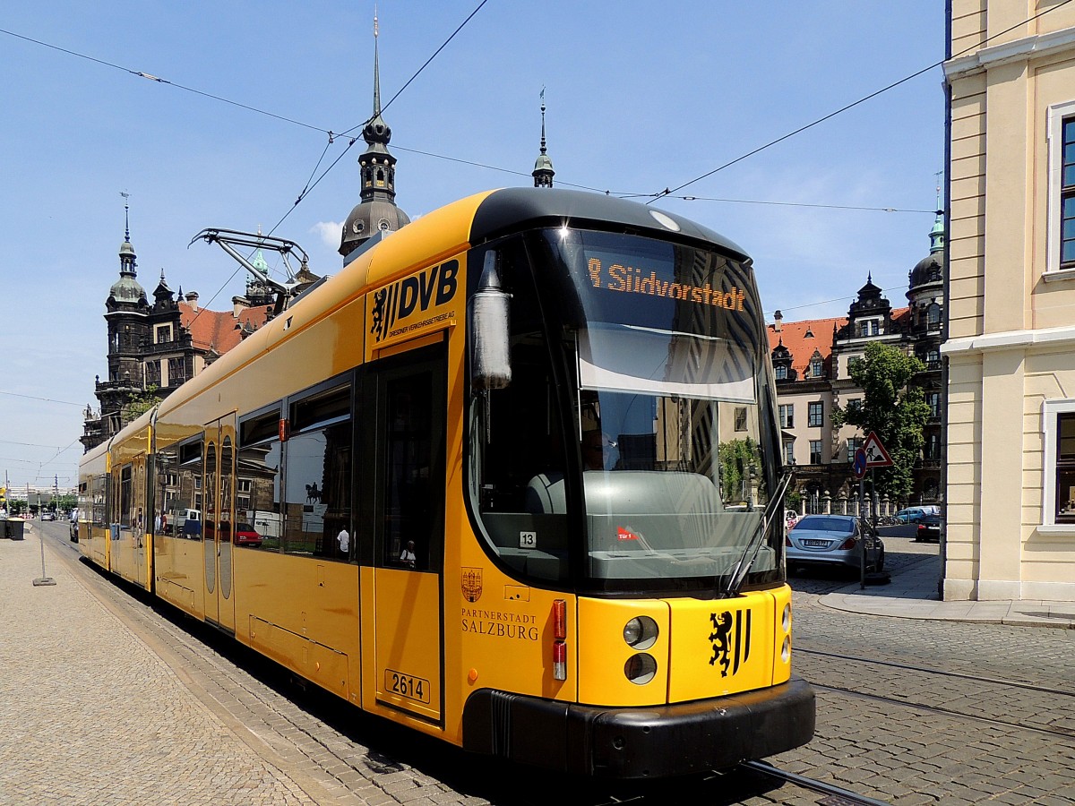 2614  Partnerstadt-Salzburg , in der Sophienstraße in DRESDEN; 140610