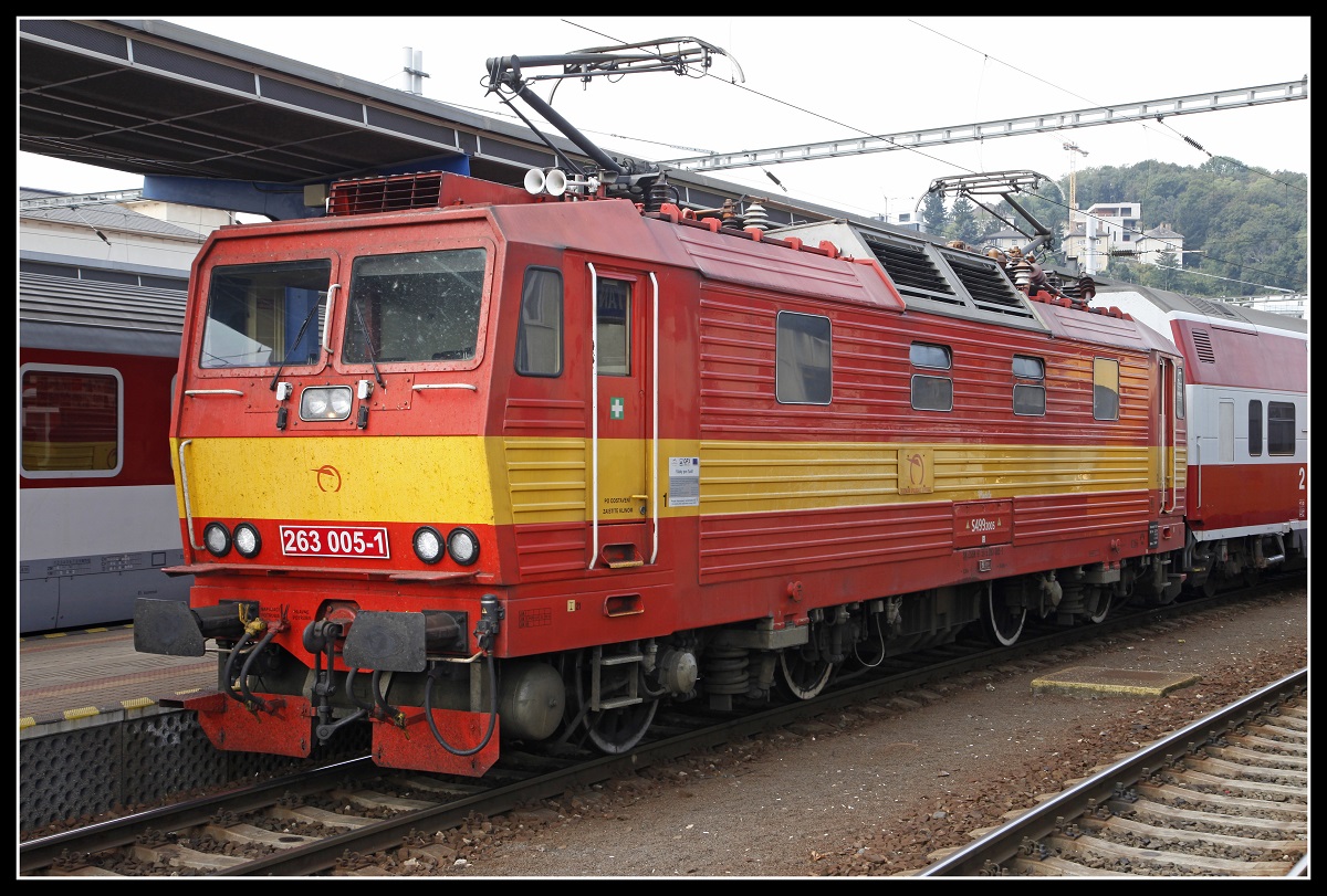 263 005 in Bratislava Hlavna Stanica am 25.09.2019.