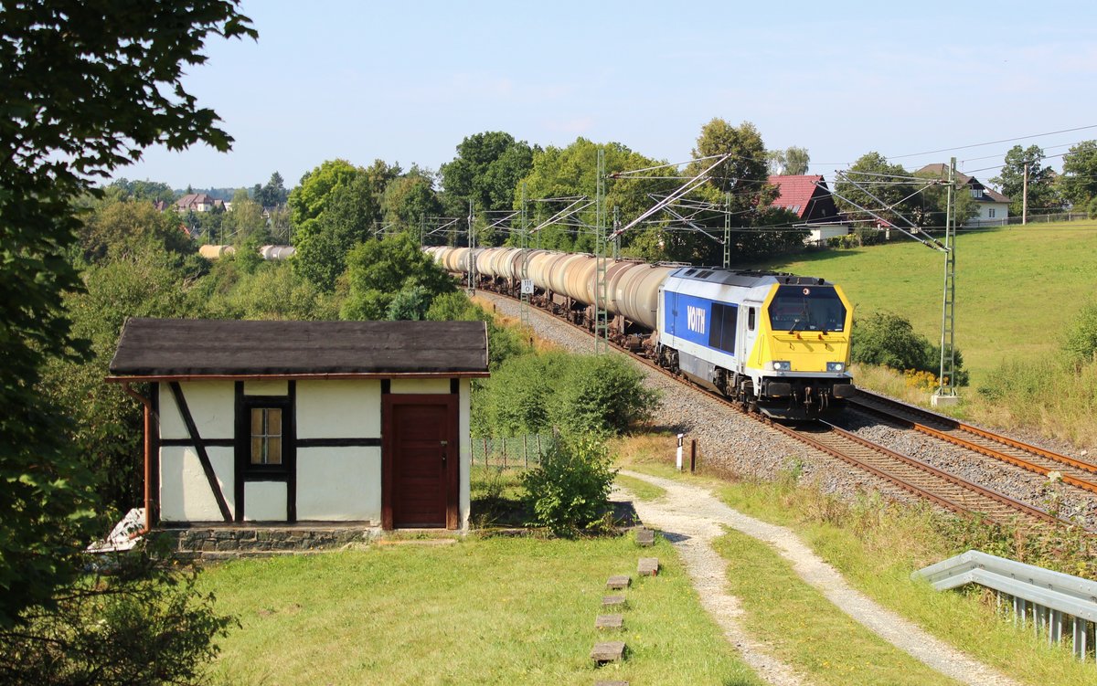 264 001 mit DGS 69349 am 07.09.16 in Jößnitz/V