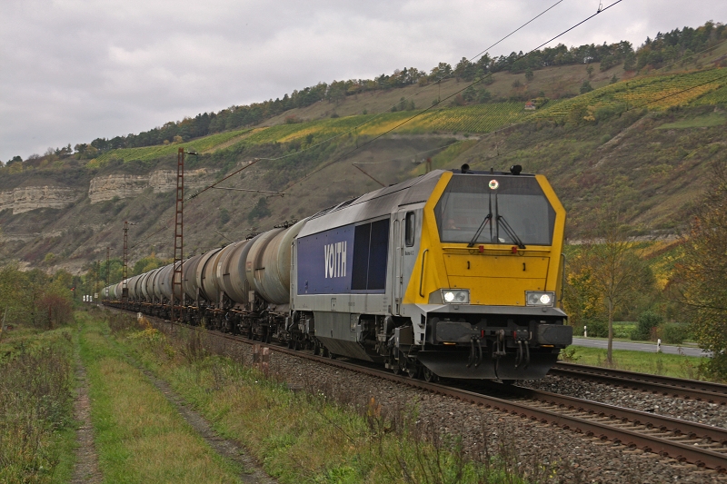 264 003 von Stock am 23.10.14 in Thüngersheim gen Würzburg