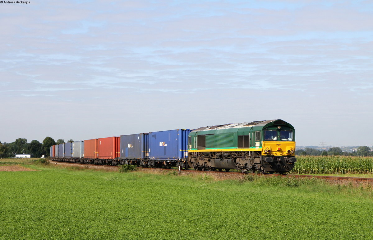 266 005-8 mit einem KV Zug bei Kilchberg 22.8.17 