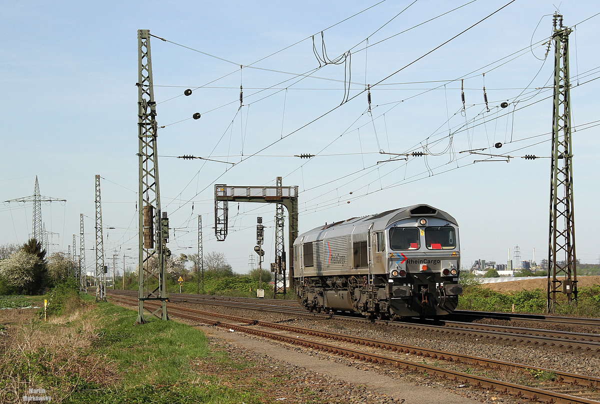 266 061 / DE61  RHC  in Brühl am 18.04.2018