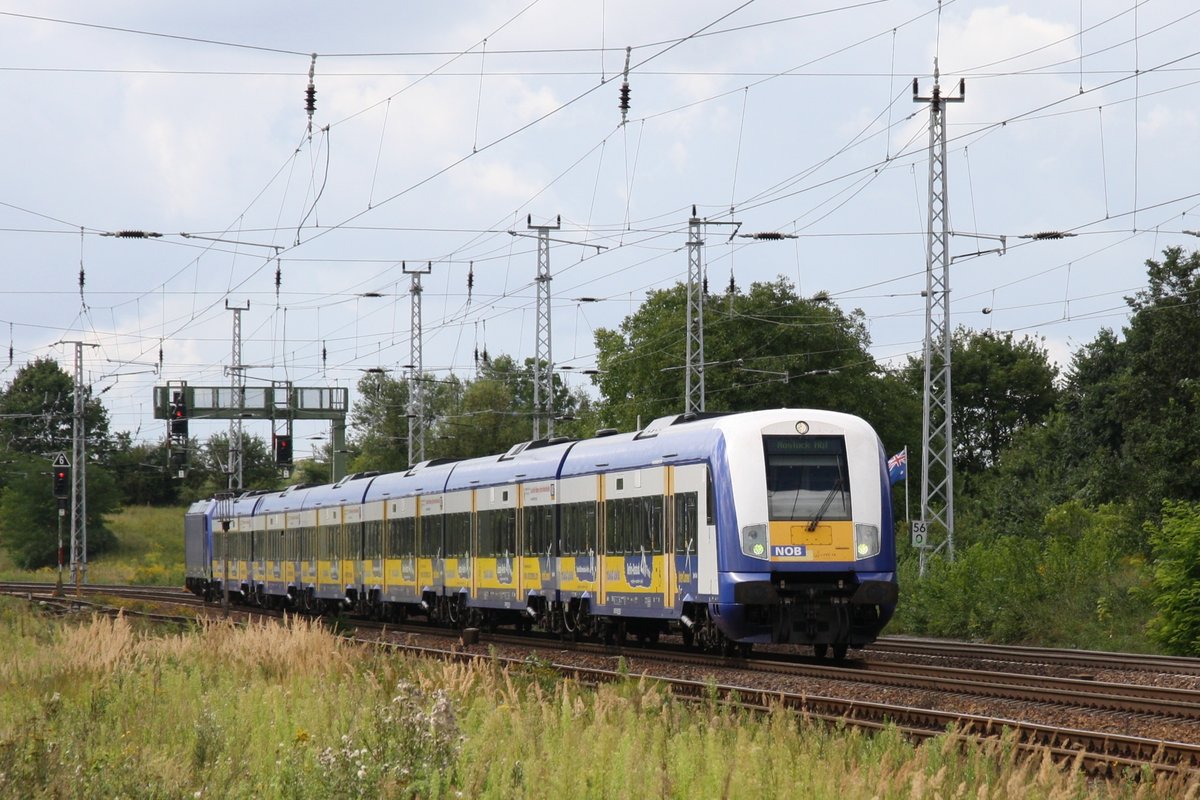 26.8.2012 Gransee. Auch schon Geschichte - Interconnex nach Rostock