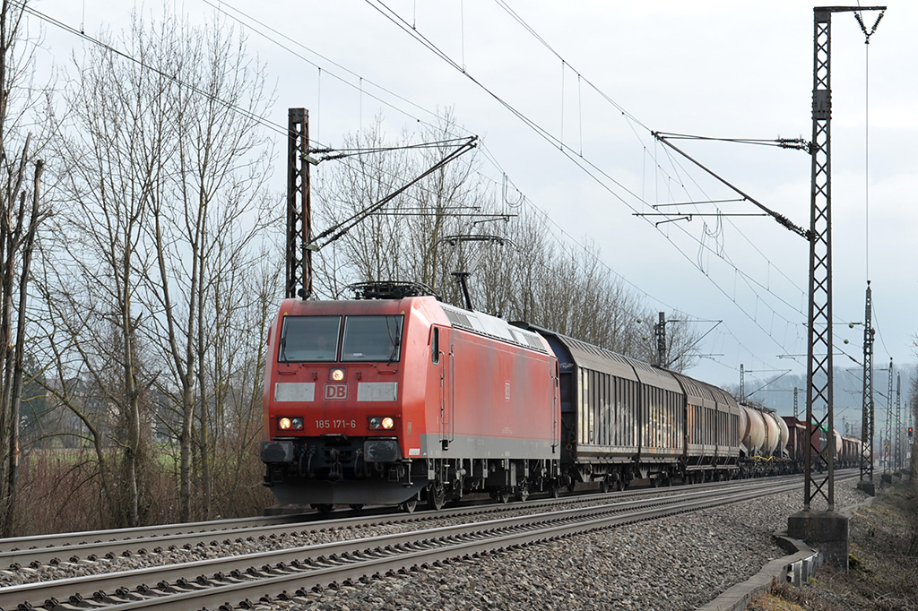 27.01.2018 Streckenabschnitt Uhingen 185 171-6