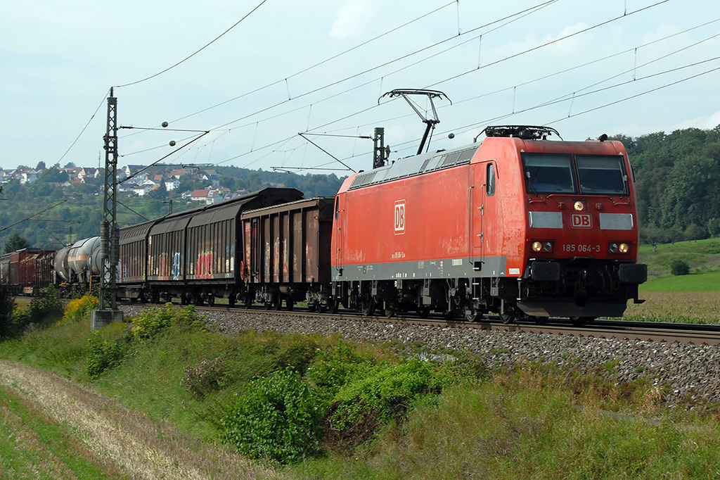 27.08.2017 Streckenabschnitt Uhingen 185 064-3