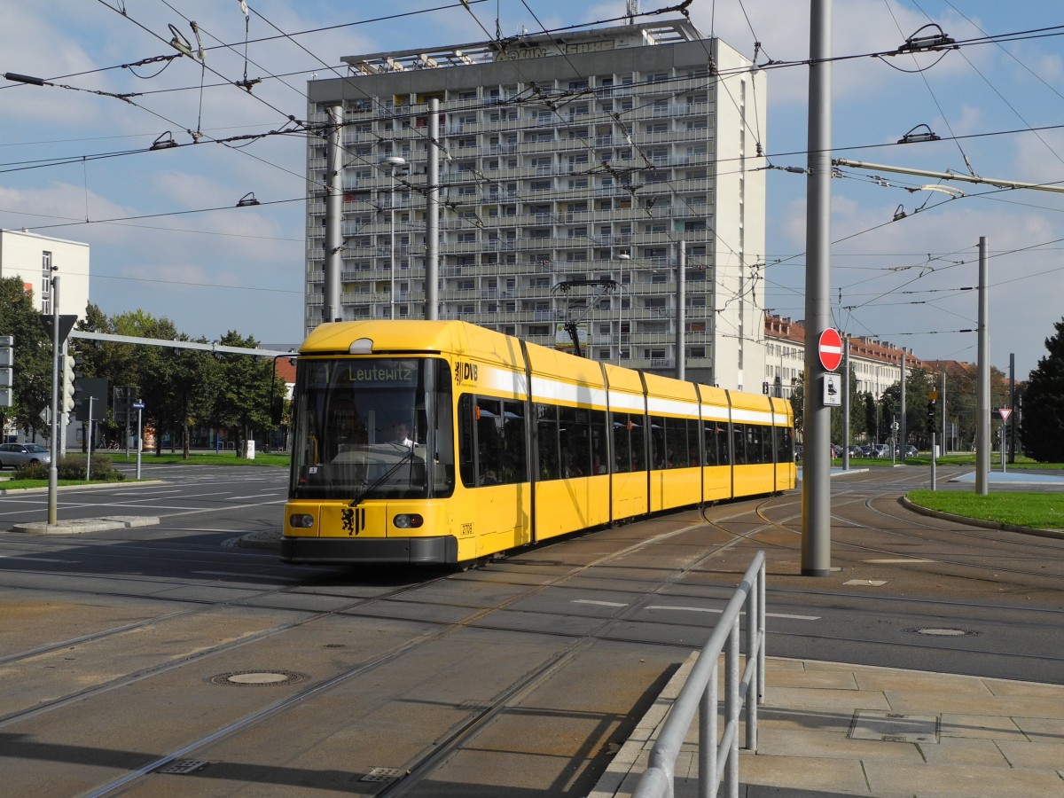2709 am 04.10.14 am Pirnaischen Platz/Dresden