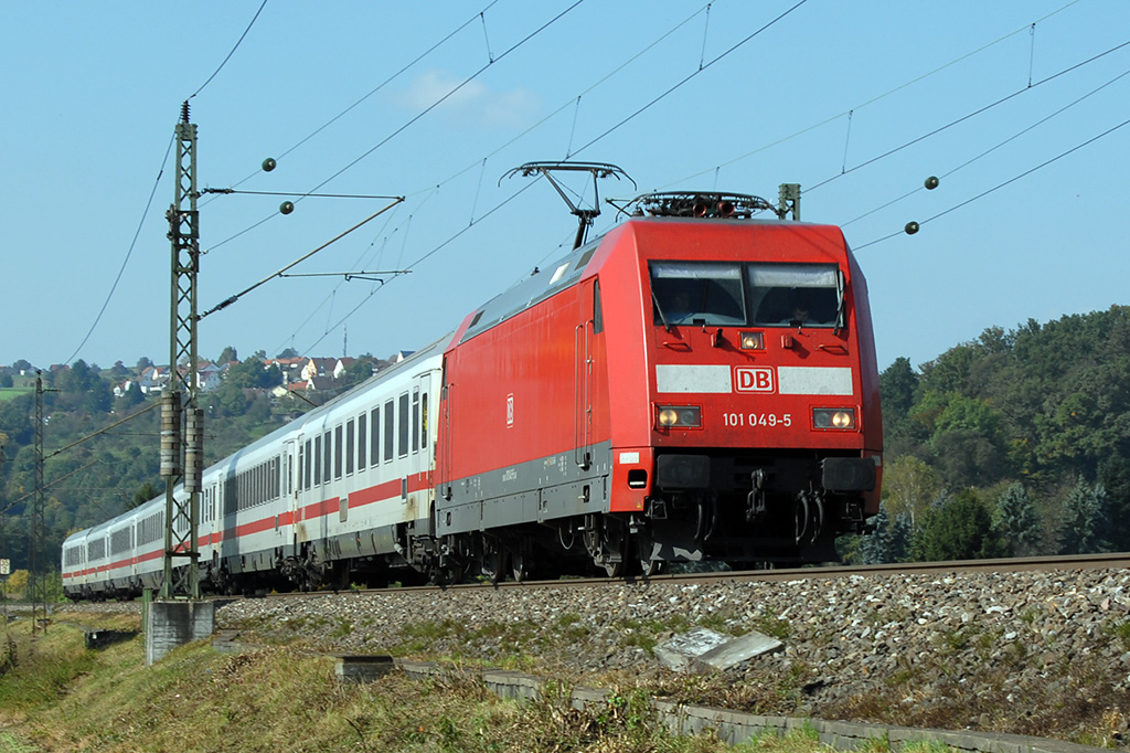27.09.2017 Streckenabschnitt Uhingen 101 049-5