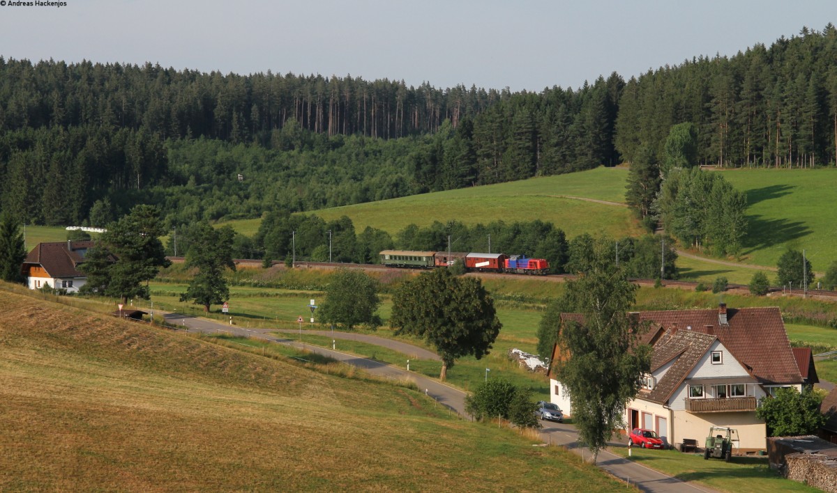 271 003-6 mit dem DGS 69195 DGS 69195 (Freiburg(Brg)Gbf - Villingen(Schww) ) bei Stockburg 26.7.13