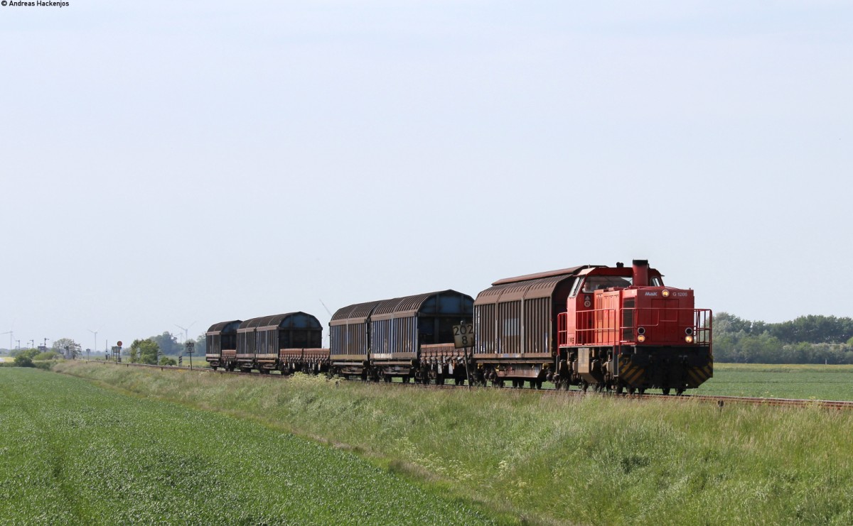 275 005-7 mit dem DGS ***** (Westerland(Sylt)-Niebüll) bei Lehnshallig 5.6.15