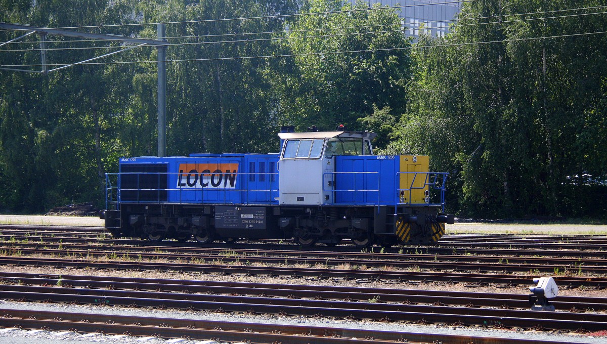 275 612-0 von Locon steht abgestellt in Sittard(NL). 
Aufgenommen vom Bahnsteig 2 in Sittard(NL). 
Bei Sommerwetter am Nachmittag vom 5.6.2015.