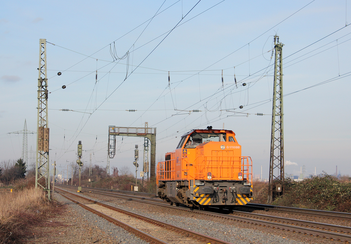 277 807-4 der KSW Lz bei Brühl am 19.01.2014