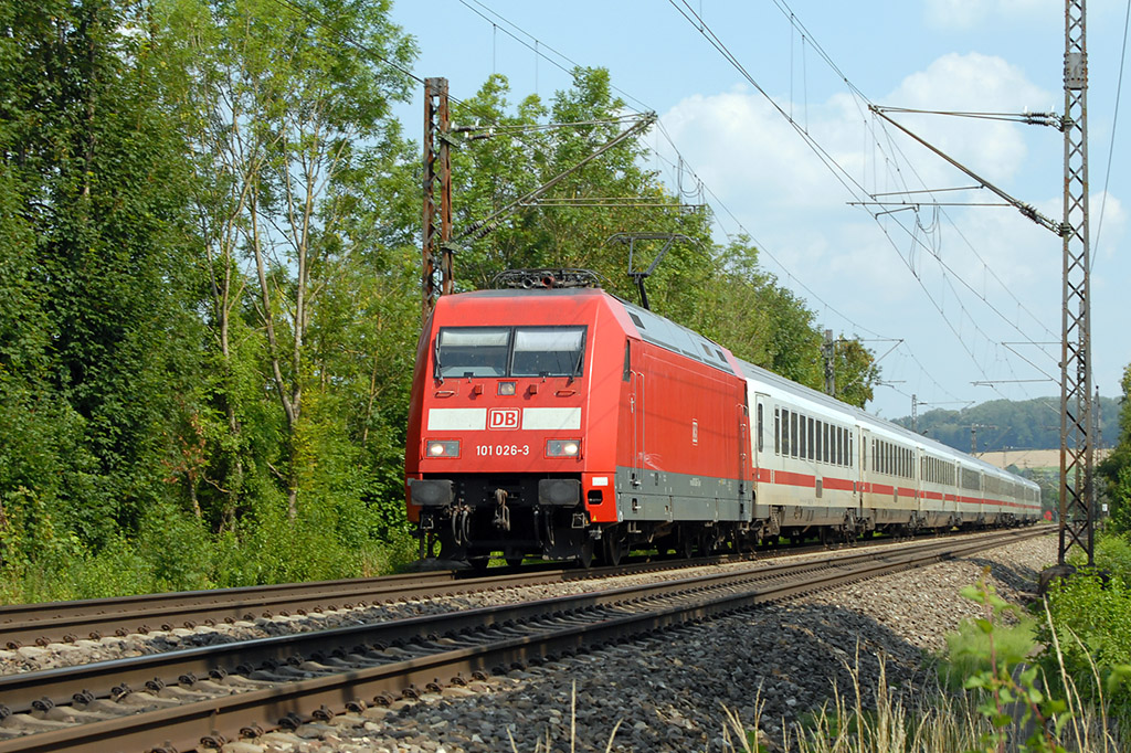 28.04.2018 Streckenabschnitt Uhingen 101 026-3