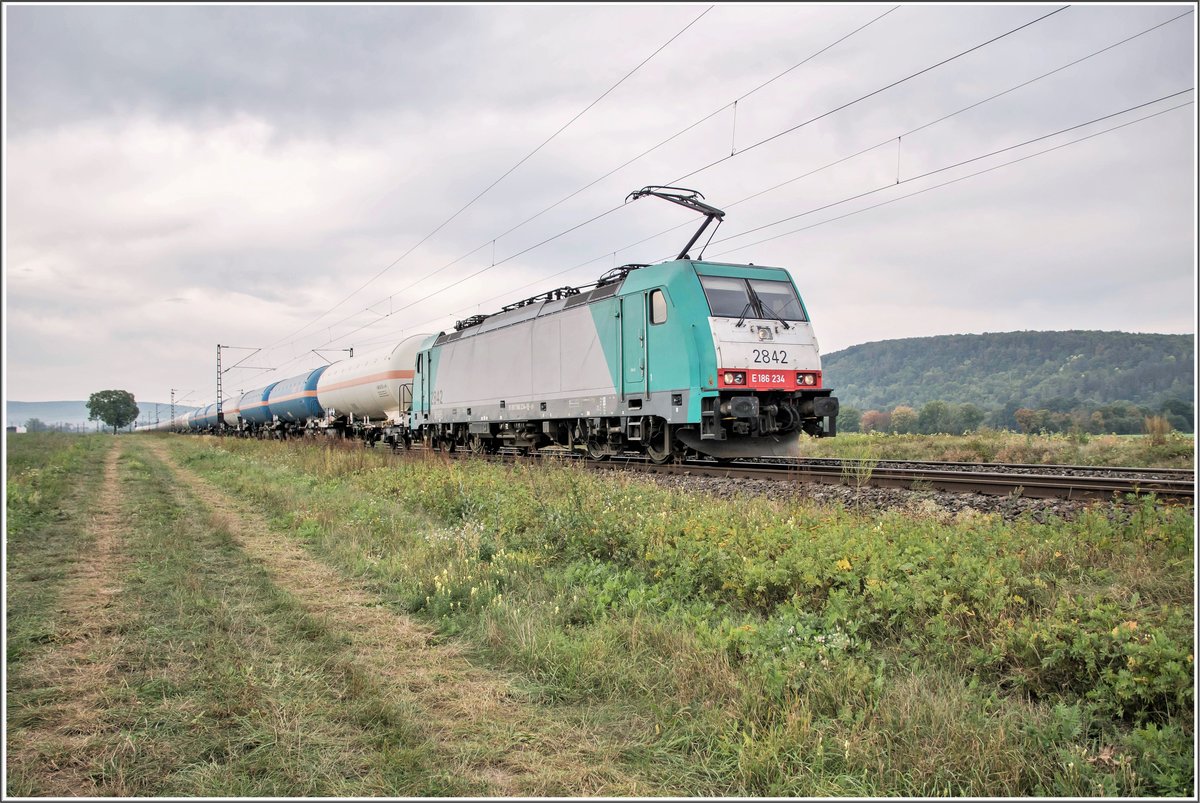 2842 - E186 234-1 / Retzbach-Zellingen / 16.09.2020