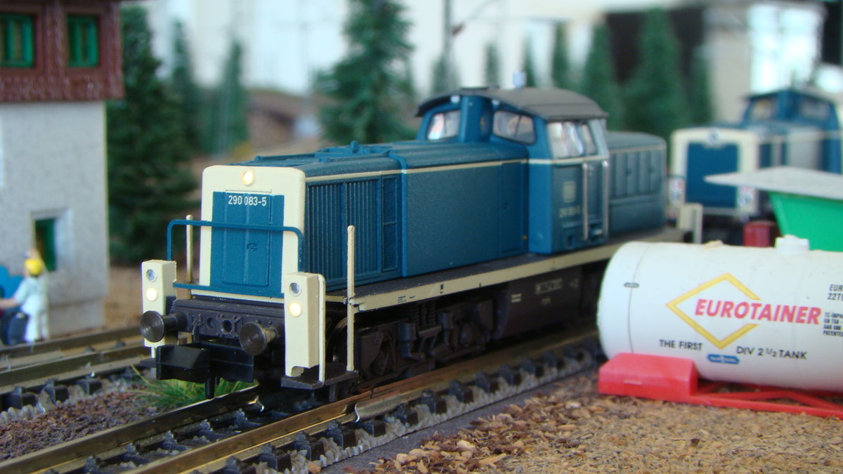 290 083-5 Minitrix auf meiner Anlage 11.06.2017 Epoche IV