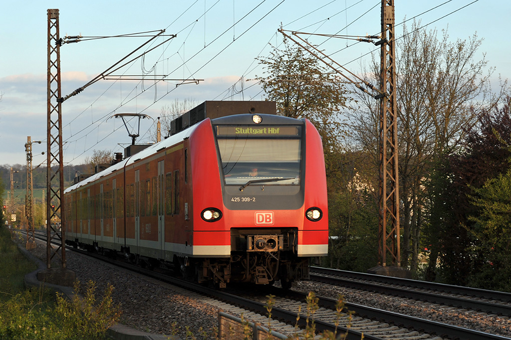 29.04.2017 Streckenabschnitt Uhingen 425 309-2