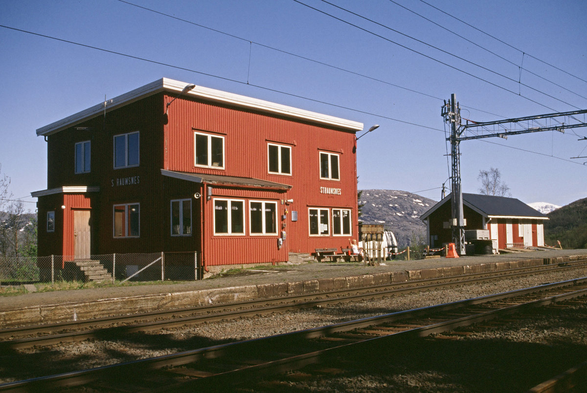 29.05.2007	Norwegen, Bahnhof Straumsnes, an der Erzbahn von Kiruna nach Narvik