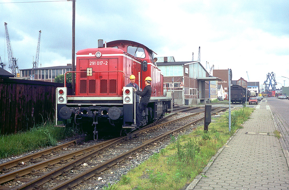 291 017, Hamburg Freihafen, 26.06.1984.