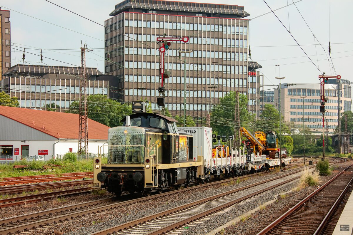 291 034-7 Railsystems in Düsseldorf Rath, Juni 2021.