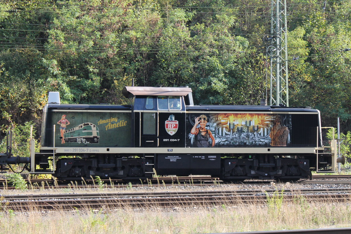291 034  Amazing Amelie  am 25.09.2018 in Eichenberg aufgenommen.