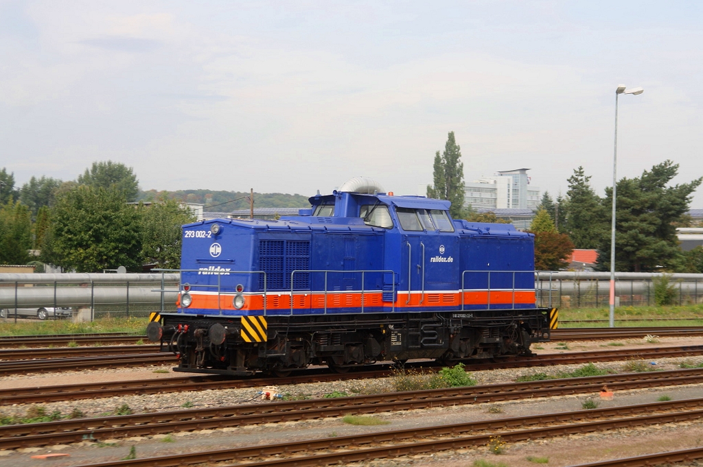 293 002 am 04.10.13 in Erfurt Ost