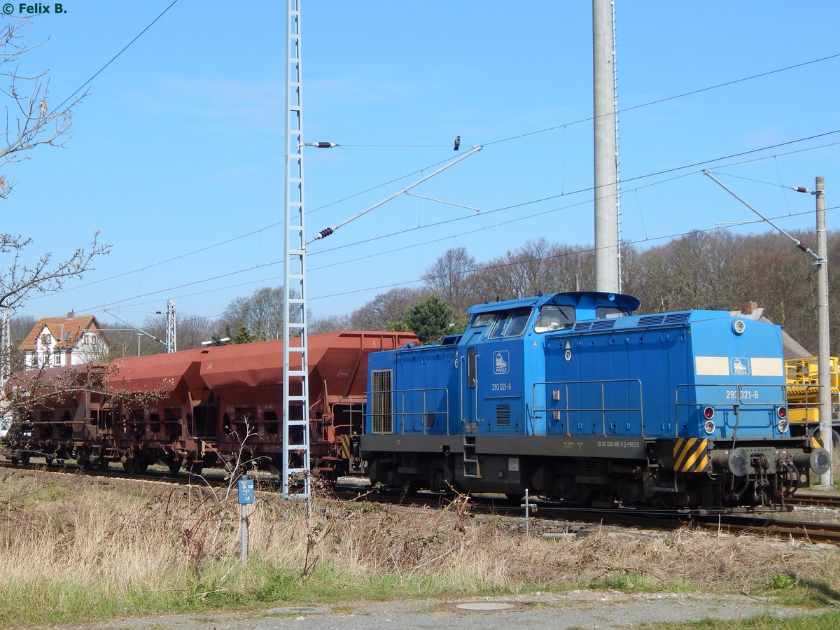 293 021-6 der Press in Lancken am 16.04.2016