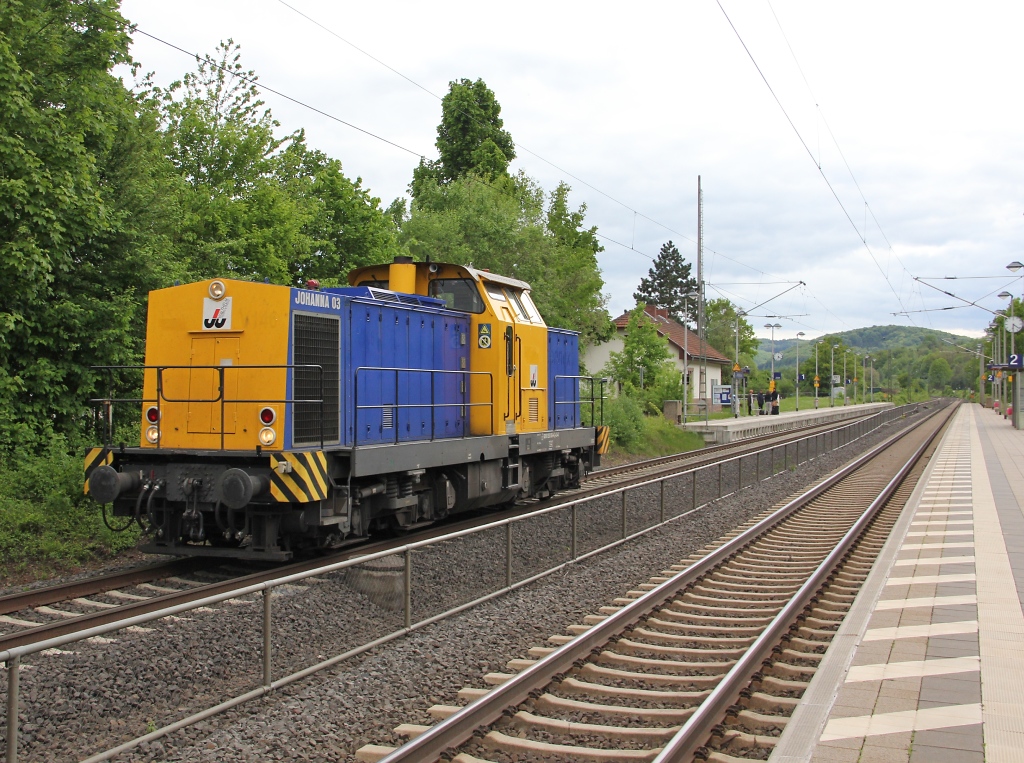 293 505-4 oder  Johanna 03  von Johann Walthelm als Tfzf in Fahrtrichtung Norden. Aufgenommen am 20.05.2013 in Wehretal-Reichensachsen