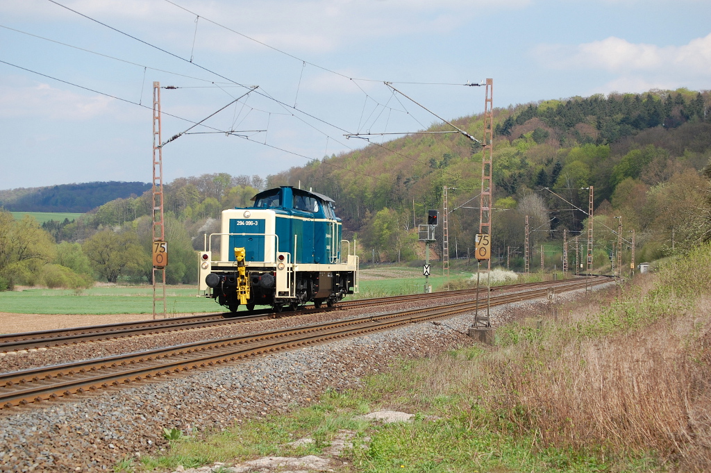 294 096-3 (Railsystems RP) als Tfzf(D) 93849 Bremen Hbf - Dresden-Friedrichstadt, am 29.04.2013 bei Salzderhelden 