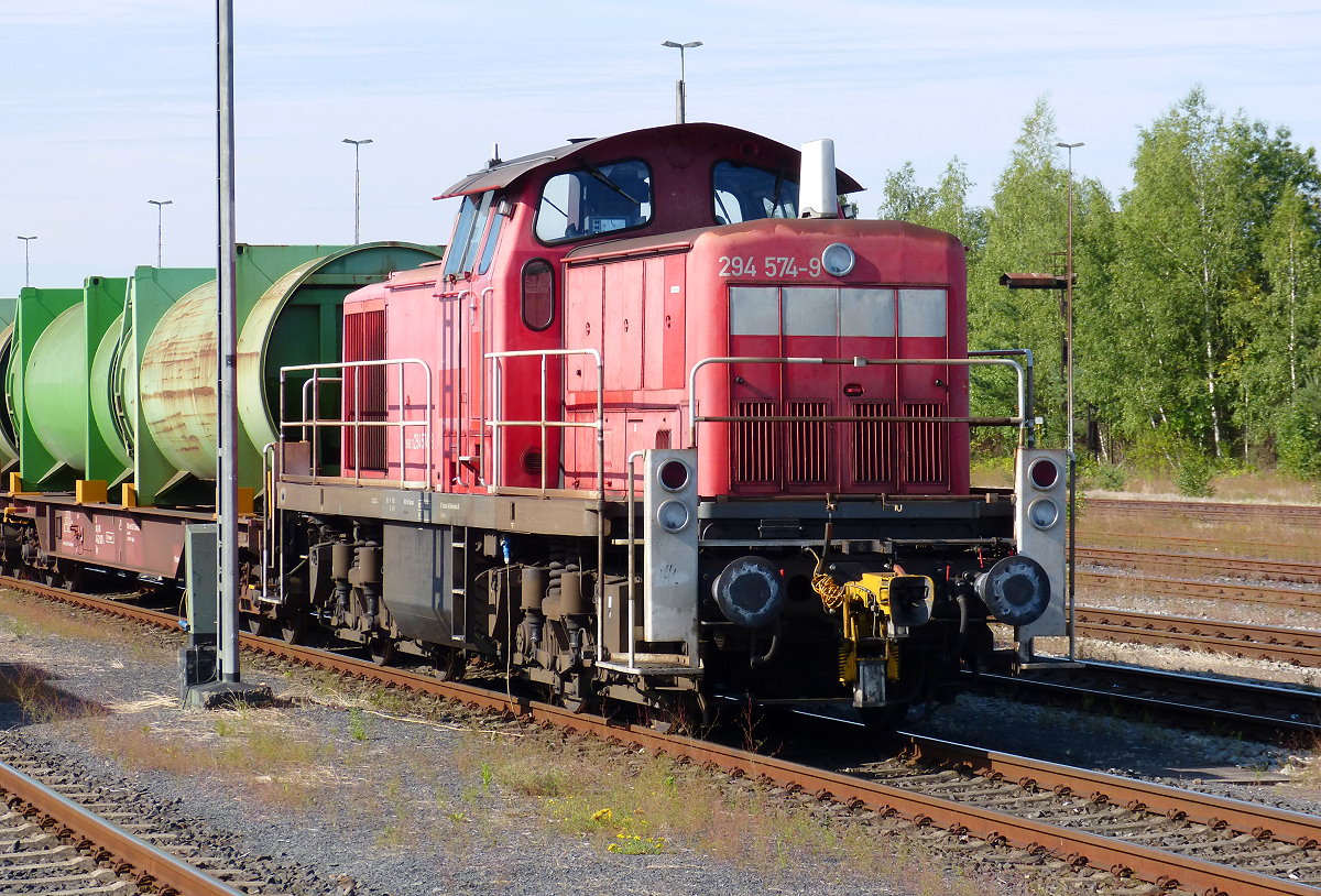 294 574-9 Bahnhof Weiden 08.07.2018