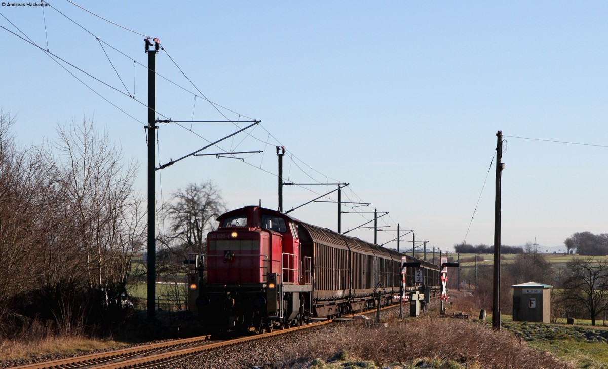 294 620-0 mit dem EK 56175 (Böblingen-Nagold) bei Eutingen 5.1.15