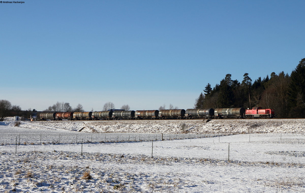 294 620-0 mit dem GC 60484 (Hausach-Rammelswiesen) bei Zollhaus 29.12.17