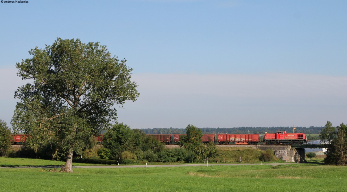 294 730-7 mit dem EK 55839 (Villingen(Schwarzw)-Deißlingen) bei Deißlingen 8.9.14